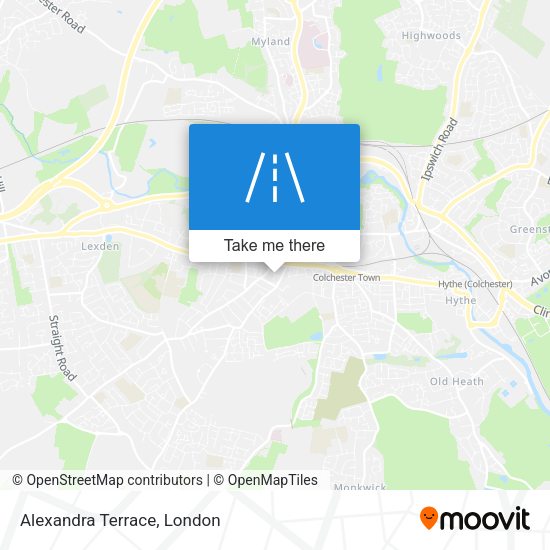 Alexandra Terrace map