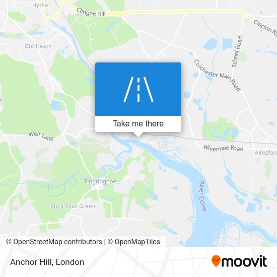Anchor Hill map