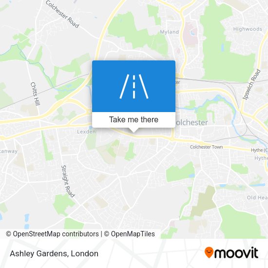 Ashley Gardens map