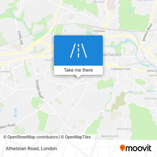 Athelstan Road map