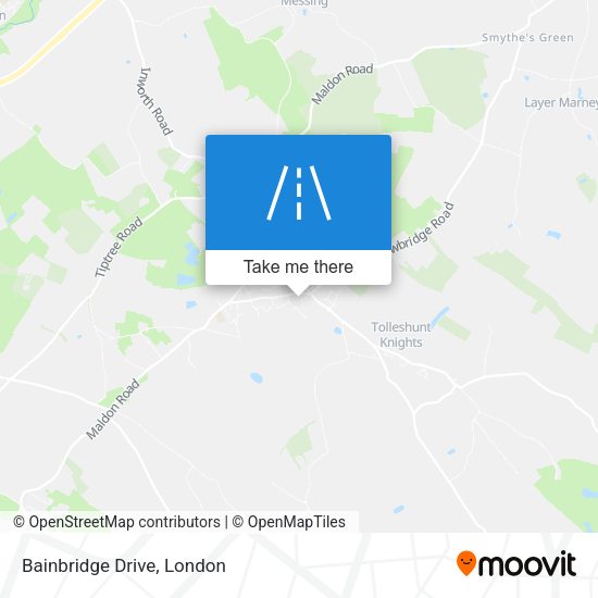 Bainbridge Drive map