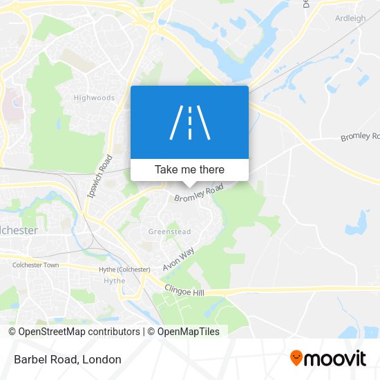 Barbel Road map