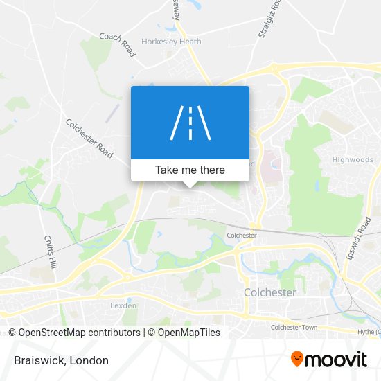 Braiswick map