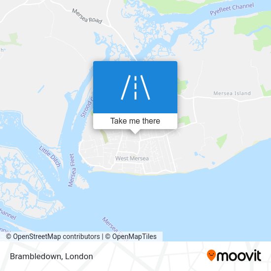 Brambledown map