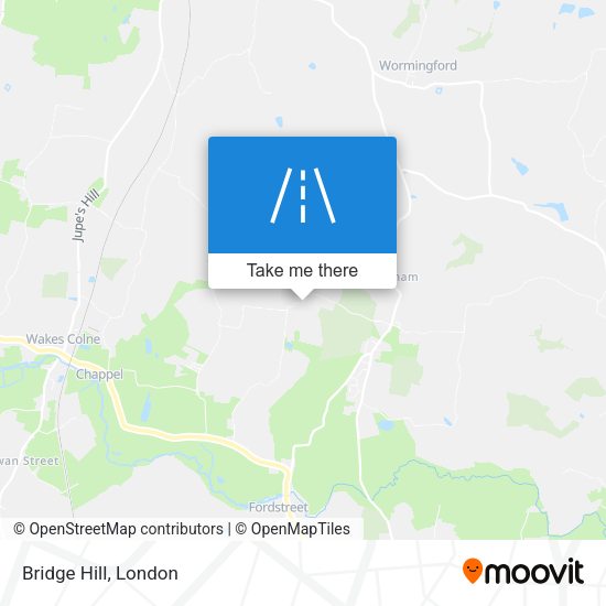 Bridge Hill map