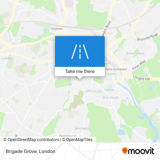Brigade Grove map