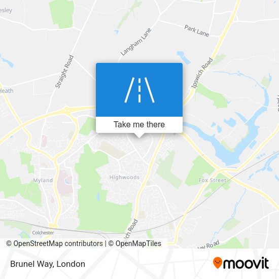 Brunel Way map