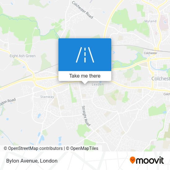 Bylon Avenue map