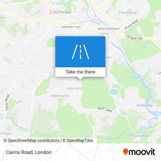Cairns Road map