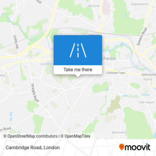 Cambridge Road map