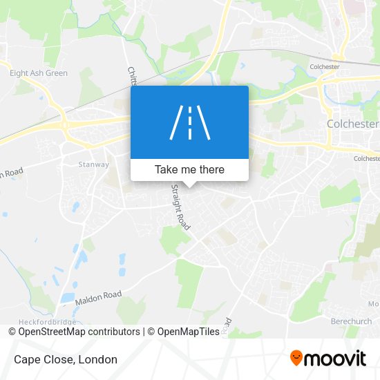 Cape Close map