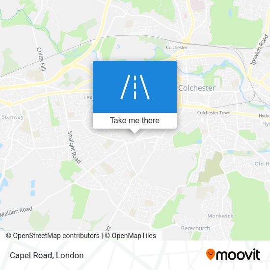 Capel Road map