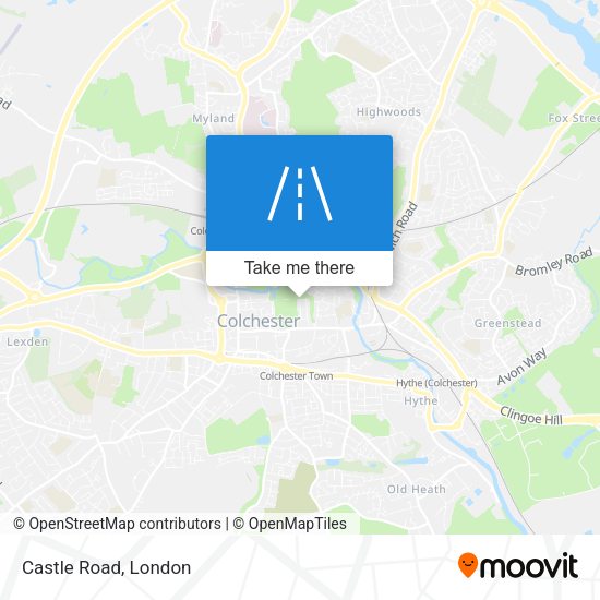 Castle Road map