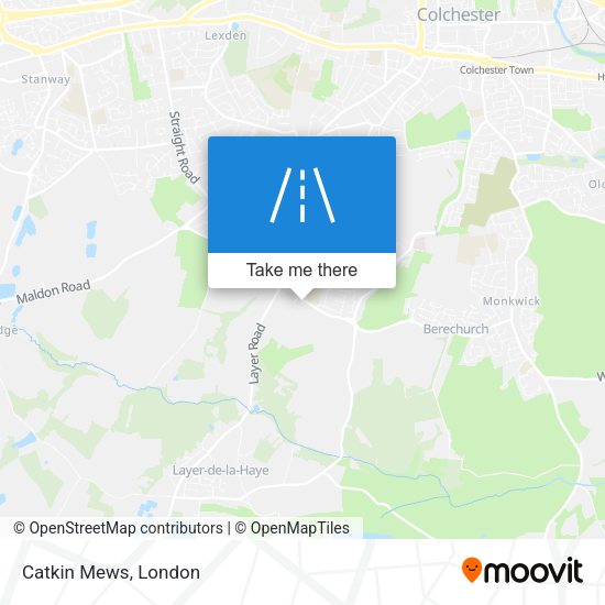 Catkin Mews map