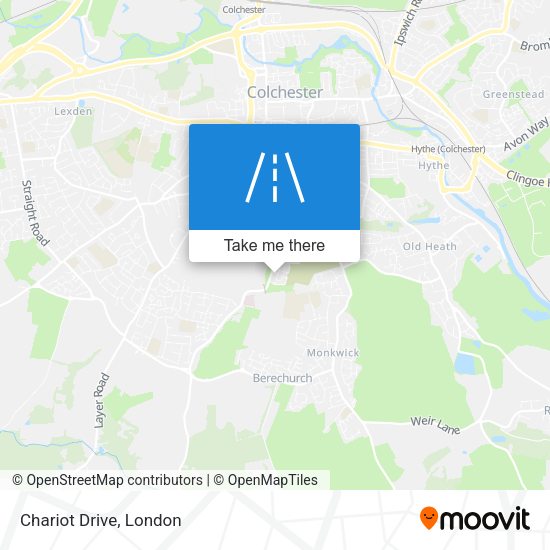 Chariot Drive map