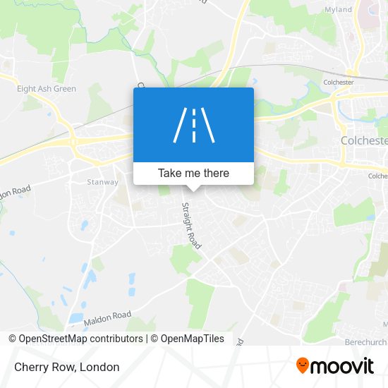 Cherry Row map