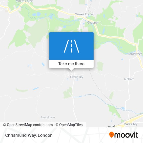 Chrismund Way map