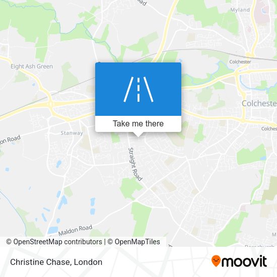 Christine Chase map