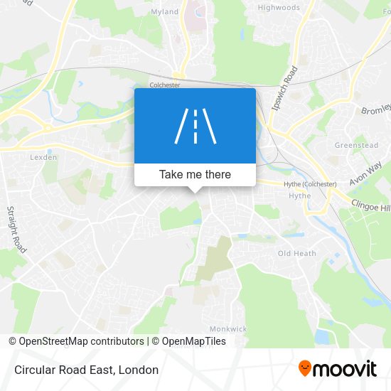 Circular Road East map