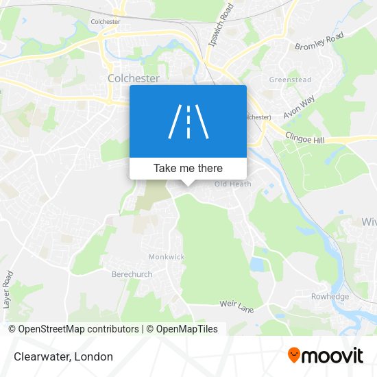 Clearwater map
