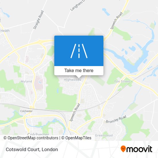 Cotswold Court map