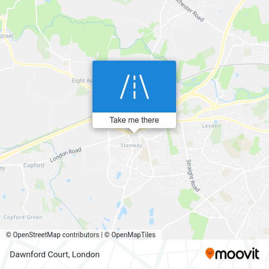 Dawnford Court map