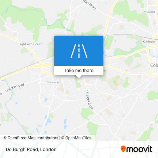De Burgh Road map