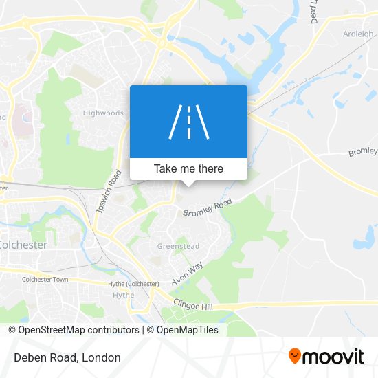 Deben Road map