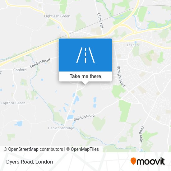 Dyers Road map
