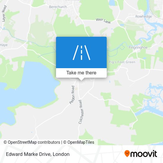 Edward Marke Drive map