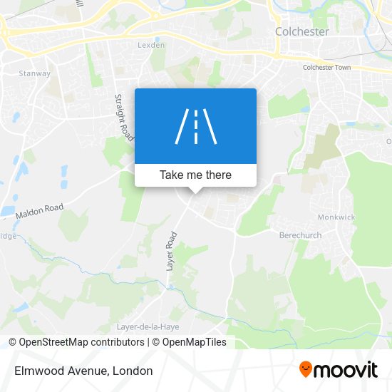 Elmwood Avenue map