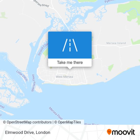 Elmwood Drive map