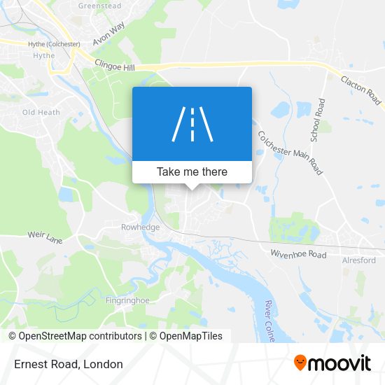 Ernest Road map