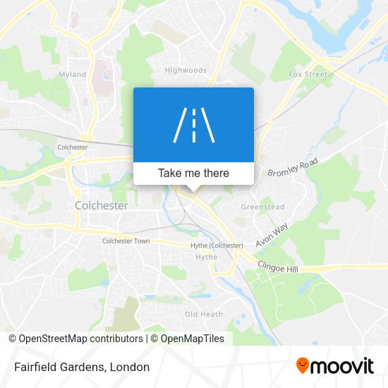 Fairfield Gardens map