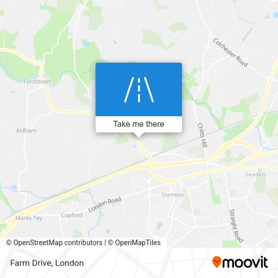 Farm Drive map