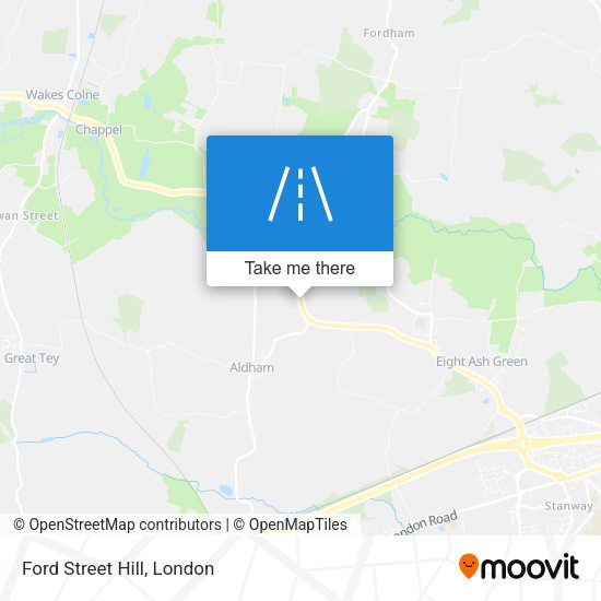 Ford Street Hill map