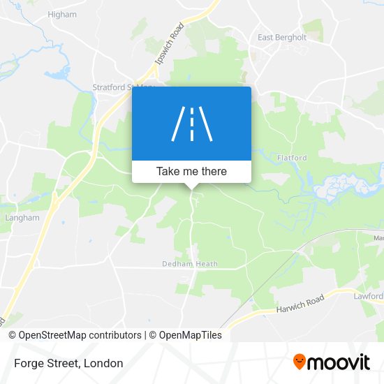 Forge Street map