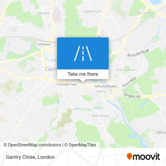 Gantry Close map