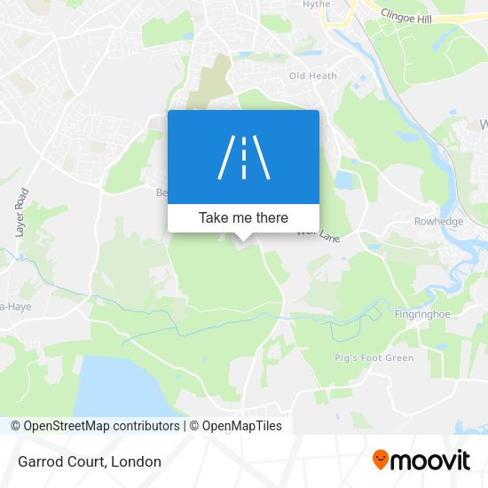 Garrod Court map
