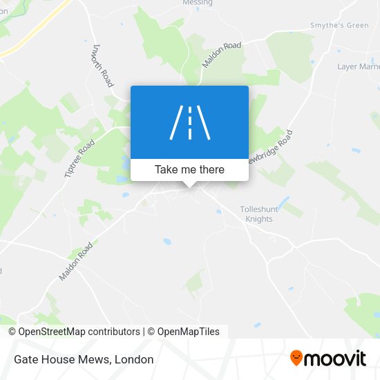 Gate House Mews map