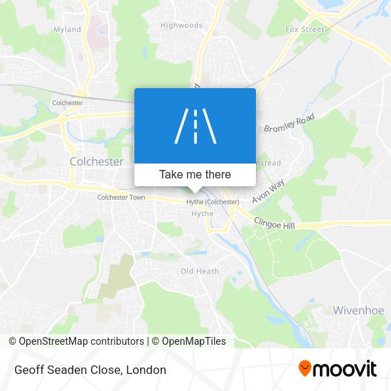 Geoff Seaden Close map