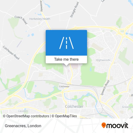 Greenacres map