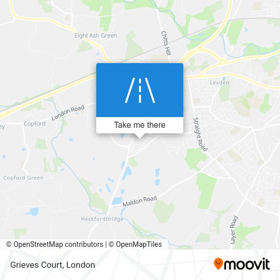 Grieves Court map