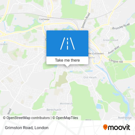 Grimston Road map