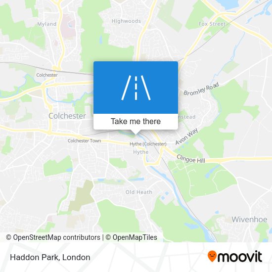 Haddon Park map
