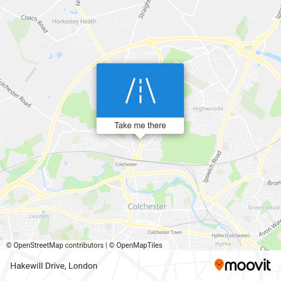 Hakewill Drive map