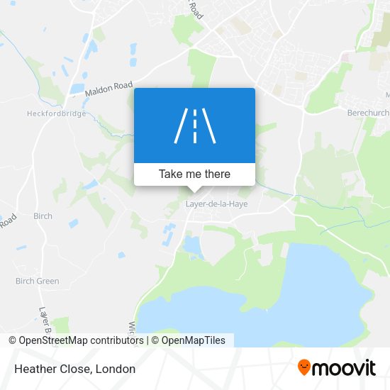 Heather Close map