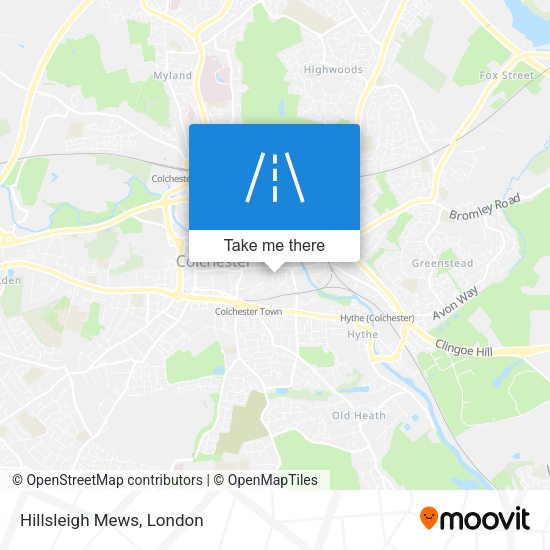 Hillsleigh Mews map