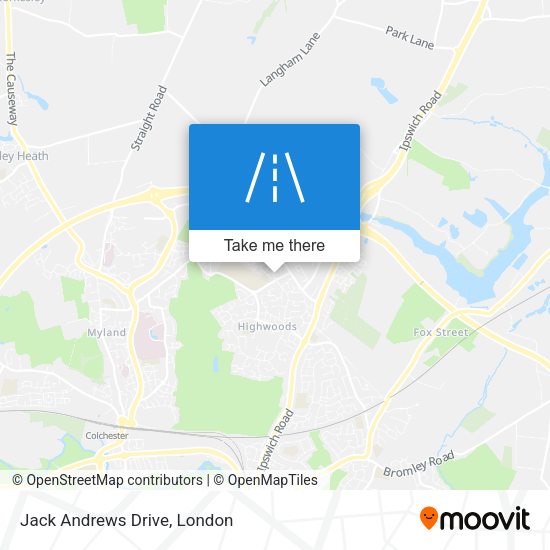 Jack Andrews Drive map
