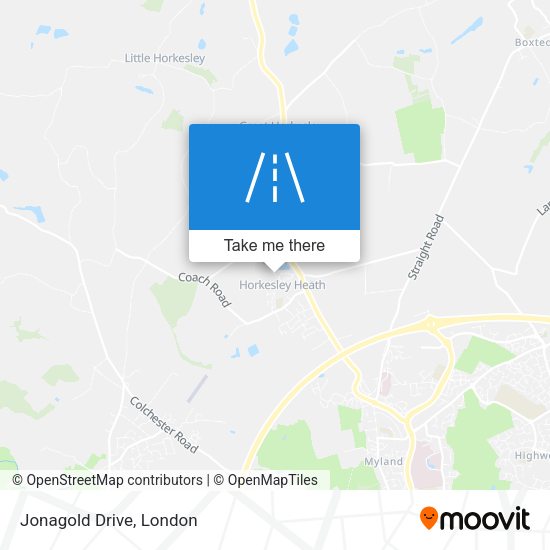 Jonagold Drive map